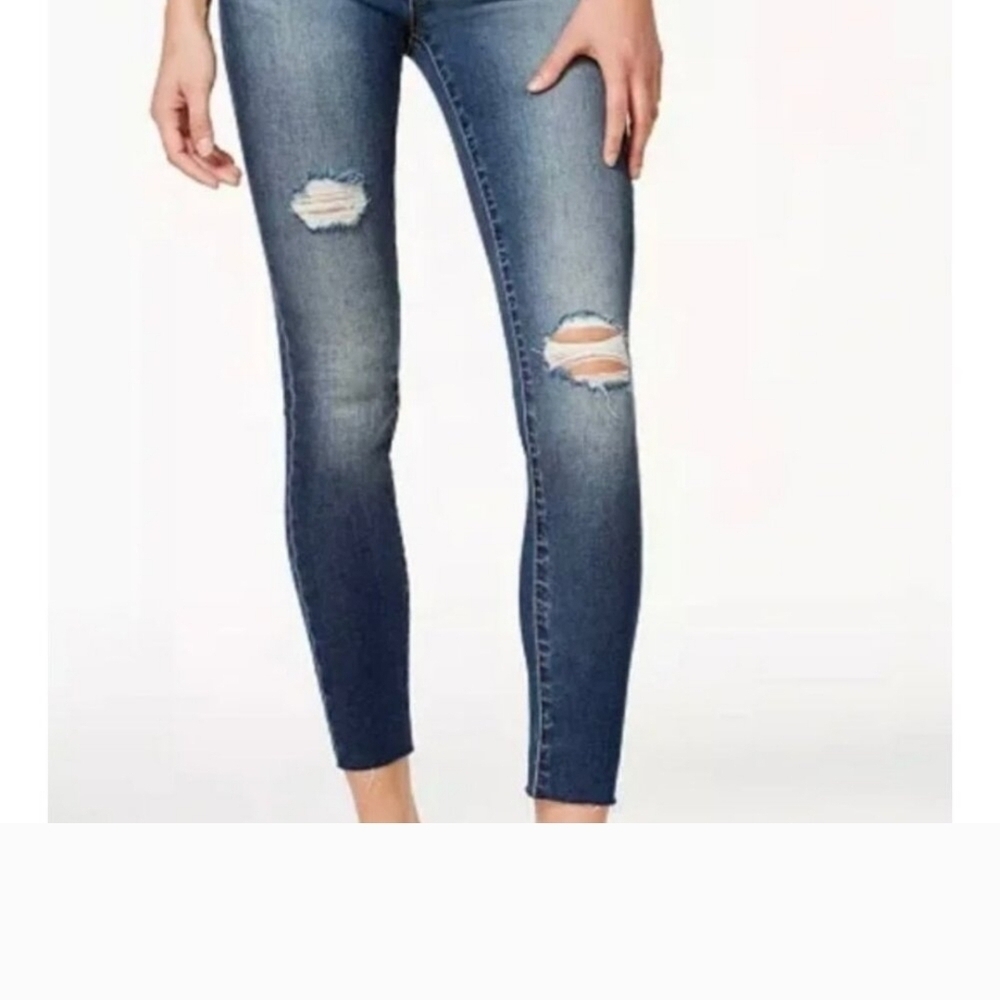 Articles of Society Distressed Blue Skinny Jeans